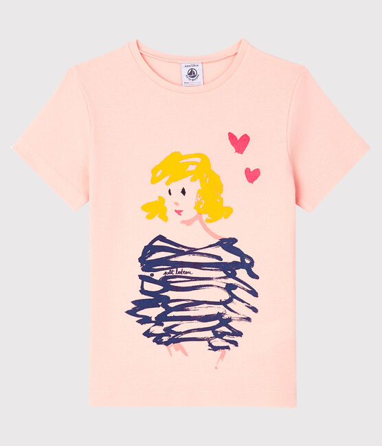 Girls' Short-sleeved T-shirt MINOIS pink