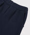 Girls' Cotton Flared Trousers SMOKING blue