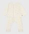 Babies' two-piece set in cotton printed with little chicks MILK /MULTICO
