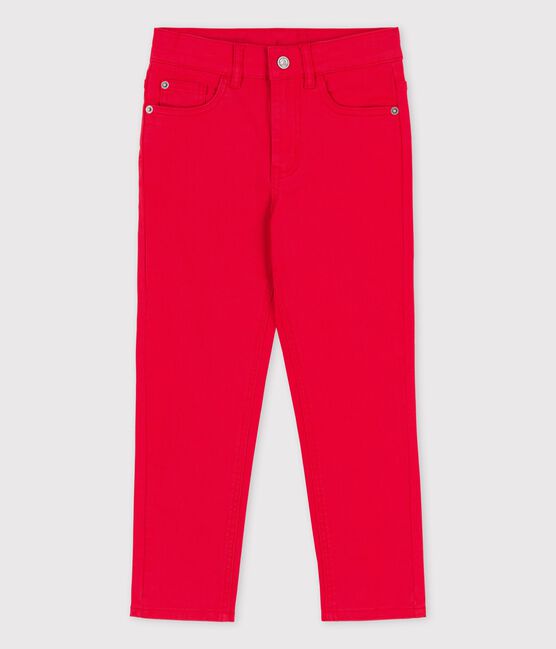 Boys' Denim Trousers PEPS red