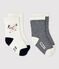 Baby Girls' Patterned Socks - 2-Pack variante 1
