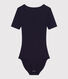 Women's Cotton and Elastane Bodysuit