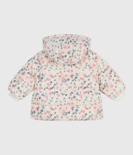 Babies' floral-print puffer jacket MILK /MULTICO