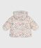 Babies' floral-print puffer jacket MILK /MULTICO