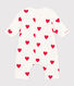 Babies' Long Quilted Cotton Jumpsuit
