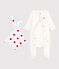 Newborn baby gift set in velvet variante 1