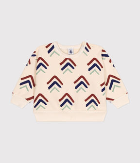 Petit Bateau Pull Bébé Garçon - Pull Rayé Confortable Avec Boutons-Pression