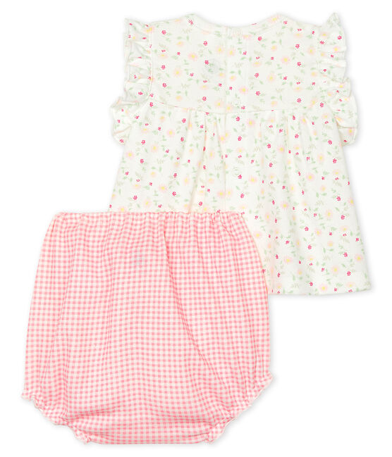 Baby Girls' Clothing - 2-Piece Set MARSHMALLOW white/MULTICO white