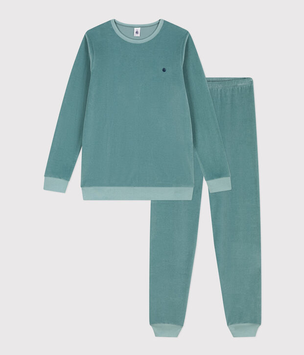 Unisex Velour pyjamas green
