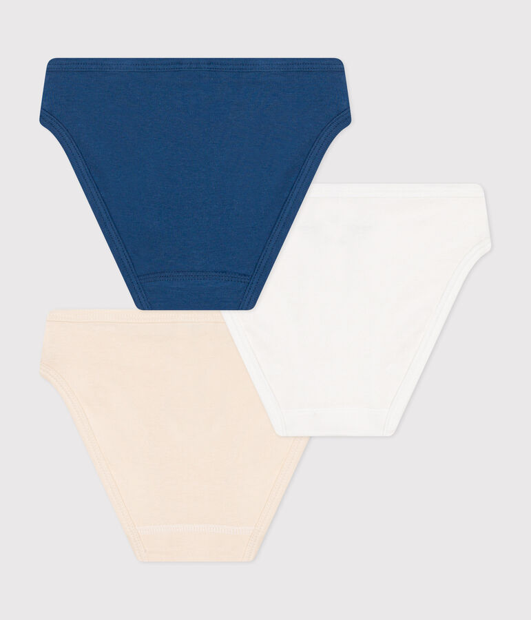 Lot de 3 culottes en coton enfant multicolor