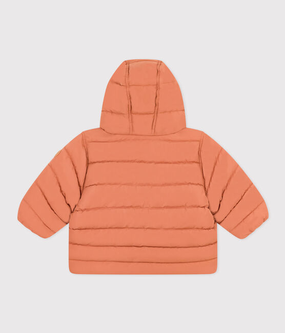 Babies' Fleece Lined Puffer Jacket SIENNA pink