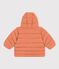 Babies' Fleece Lined Puffer Jacket SIENNA pink