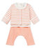 Baby girls' clothing - 3-piece set MARSHMALLOW white/ROSAKO CN pink