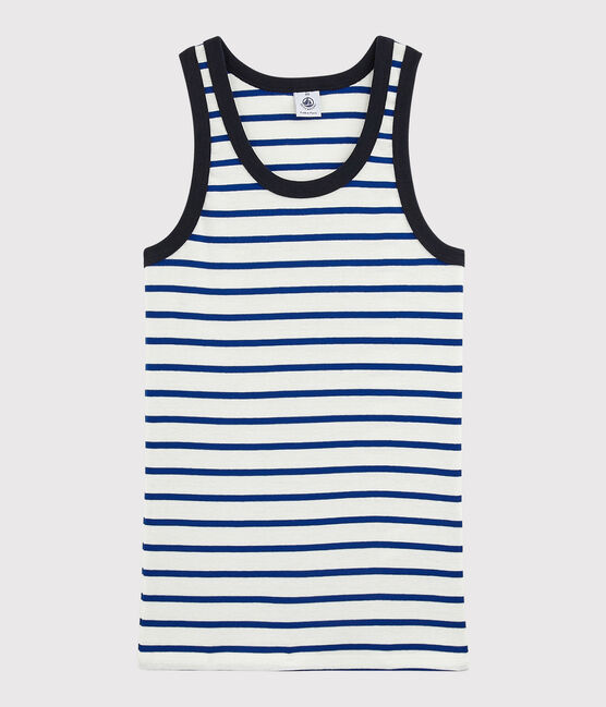 Women's Iconic Vest MARSHMALLOW white/SURF blue