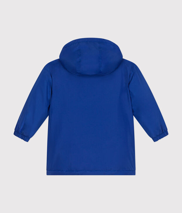 Boys' warm windbreaker blue