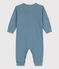 Babies' Footless Cotton and Lyocell Sleepsuit ROVER blue