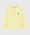 Boys' Linen Turn-Up Shirt CITRONEL yellow