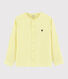 Boys' Linen Turn-Up Shirt