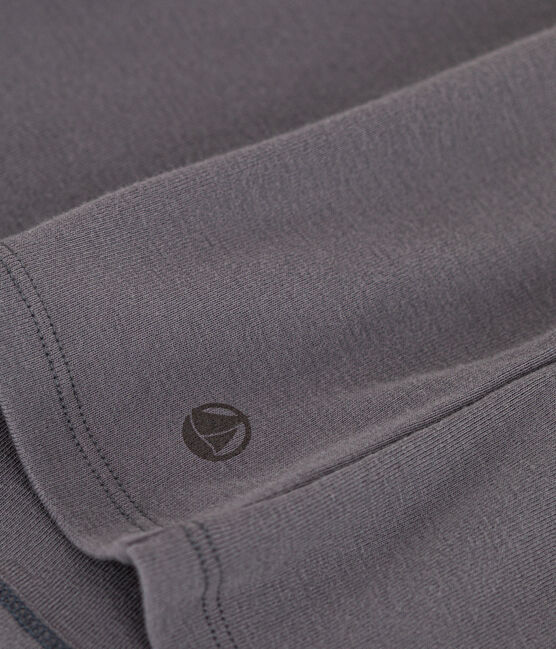 Women's Iconic Cotton Round Neck T-Shirt BONGRIS grey