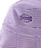 Women's reversible rib knit bucket hat white/real/yellow