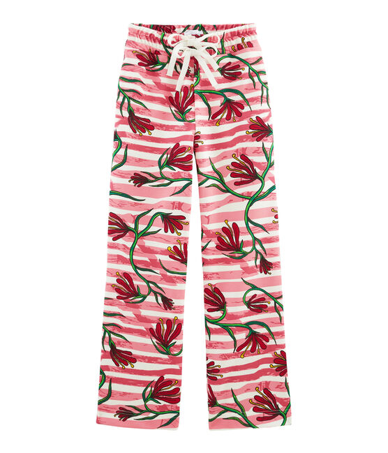 Trousers MARSHMALLOW white/MULTICO white
