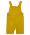Baby boys' short twill dungarees BAMBOO green