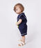 Babies' two-piece cotton outfit with nautical details SMOKING blue