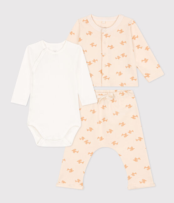 Babies' Patterned Fleece Outfit AVALANCHE /TOURONE