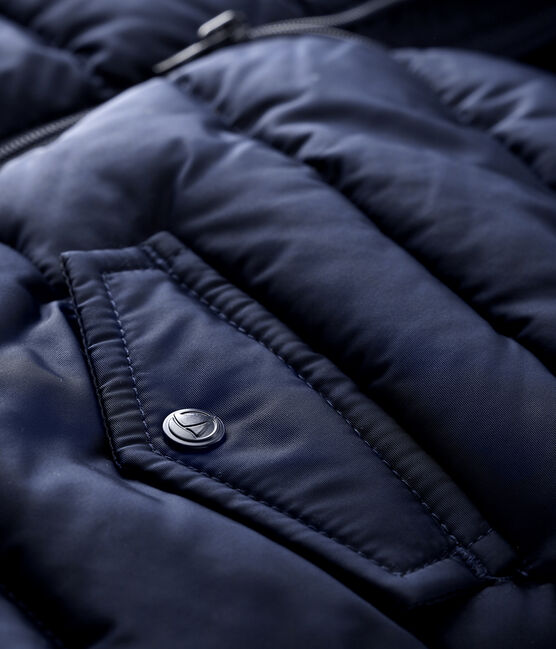 Baby boy's quilted puffer jacket SMOKING blue