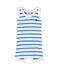 Combicourt bébé garçon rayé ECUME white/DELPHINIUM blue