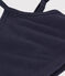 Women's Cotton and Elastane Bralette SMOKING blue