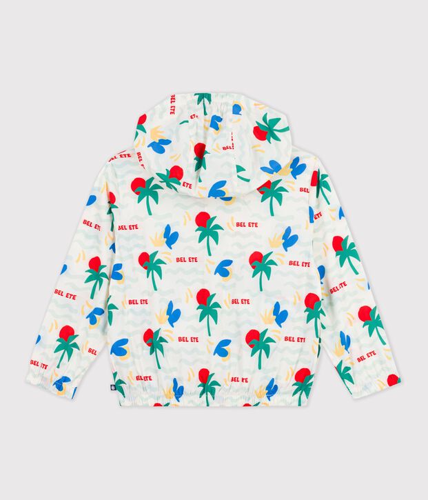 CHILDREN'S ULTRA-LIGHTWEIGHT WINDBREAKER blue/blue