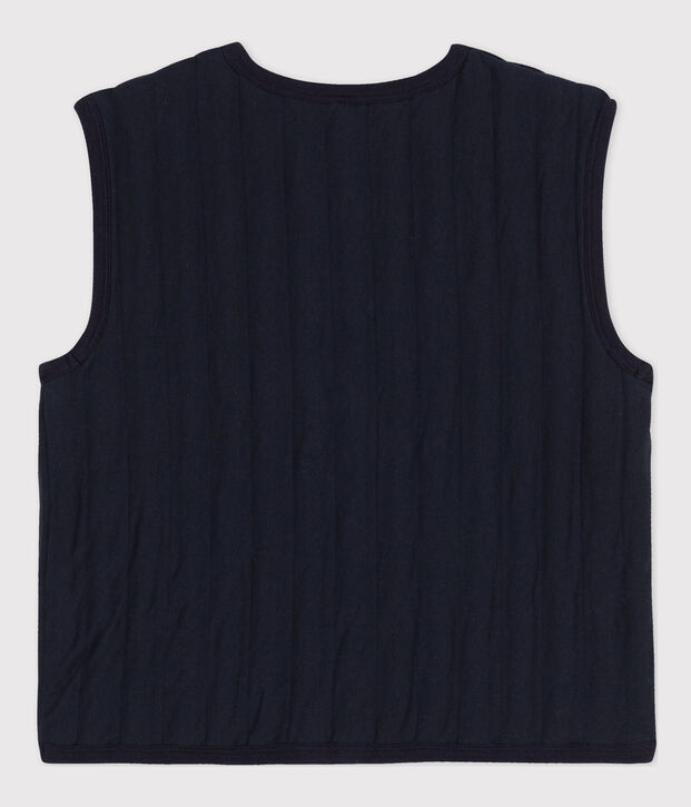 Women's Snuggly Sleeveless Cardigan SMOKING
