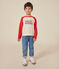 Children's Lightweight Fleece Sweatshirt AVALANCHE red/AURORA