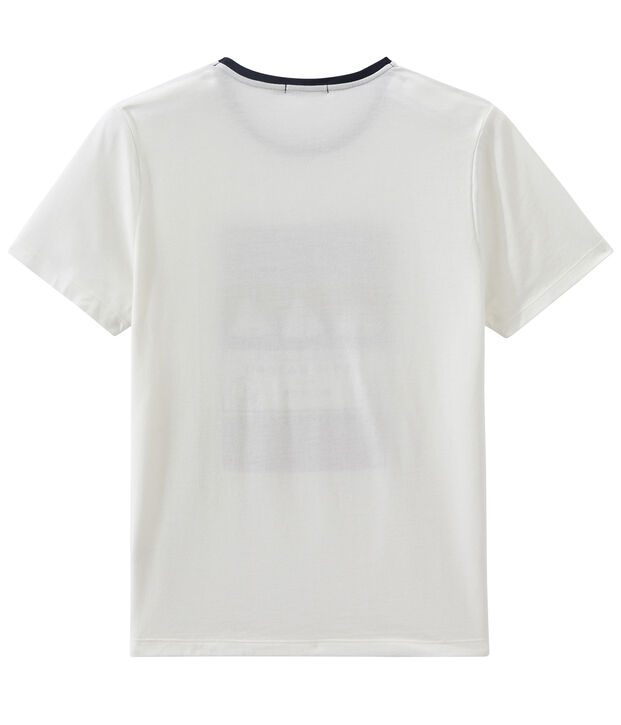 Unisex short sleeve tee-shirt white