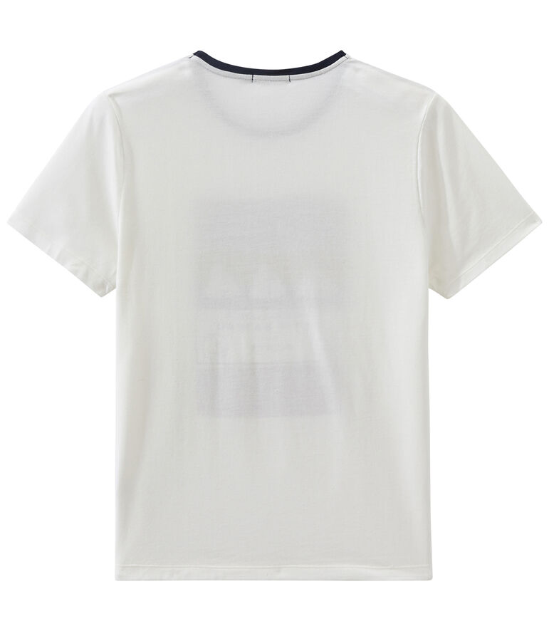 Unisex short sleeve tee-shirt white