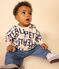 Babies' Patterned Fleece Sweatshirt AVALANCHE white/MULTICO