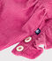 Babies' dungarees in plain corduroy with ruffles and long legs BOUDOIR