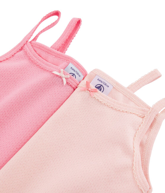 Girls' pastel strap vests - 2-Piece Set variante 1