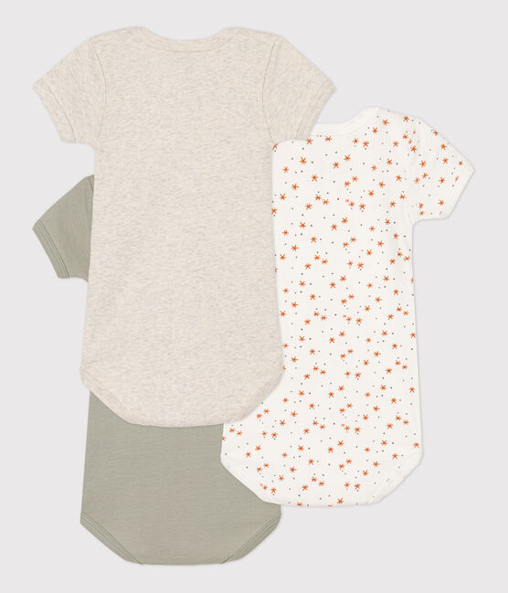 Babies' Short-Sleeved Cotton Bodysuits - 3-Pack variante 1