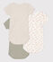 Babies' Short-Sleeved Cotton Bodysuits - 3-Pack variante 1