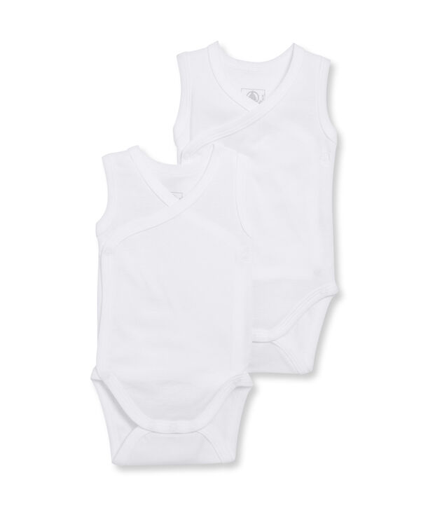 Newborn Babies' Sleeveless Bodysuit - 2-Piece Set multicolor