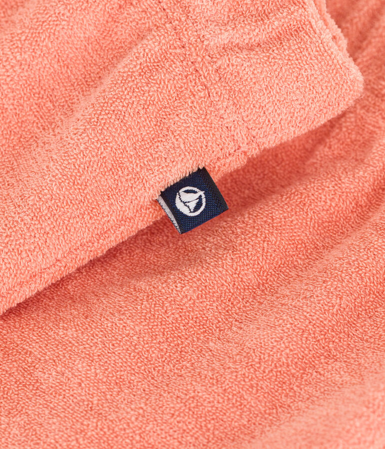 Babies' cotton terry shorts orange