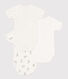 Wrapover short-sleeved rabbit themed bodysuits - Pack of 3