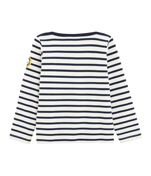 Children's Sailor Top white/blue