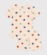 Children's Short Cotton Heart Print Pyjamas