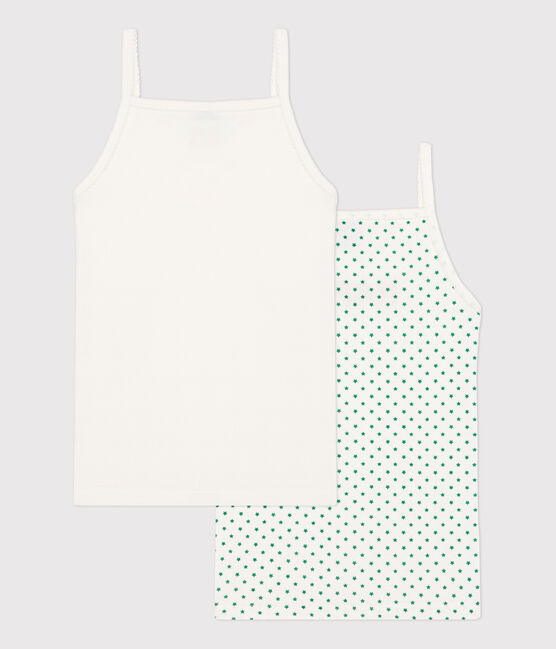 Girls' Cotton Vests - 2-Pack variante 1