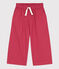 Girls' Cotton Serge Trousers PAPI pink