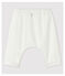 Babies' White Poplin Organic Cotton Trousers MARSHMALLOW white