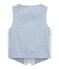 Boys' Sleeveless Jacket FONTAINE blue/MARSHMALLOW white